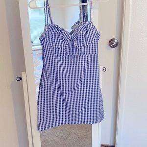Checkered Urban Outfitters Body-con dress
